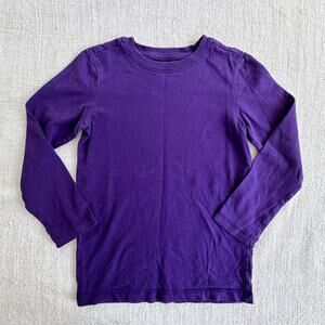 Primary Long Sleeve Purple Tee EUC 4/5